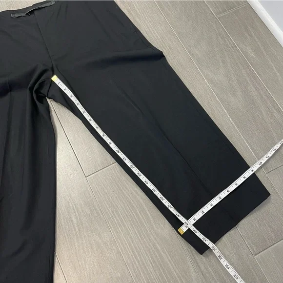 Gucci Vintage Black Wool Blend High Waisted Crop Ankle Pants Trousers Italy 42 M - Picture 15 of 16